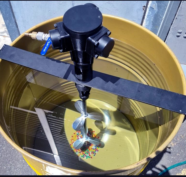 میکسر پنوماتیک مخزن رنگ